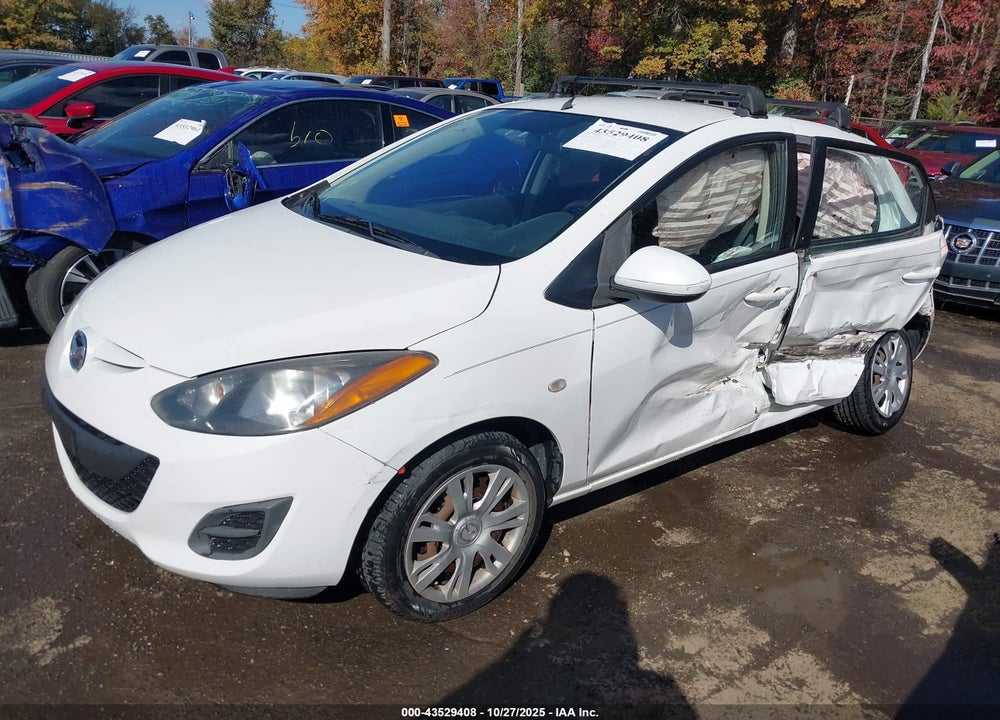 2012 MAZDA 2 VIN: JM1DE1KZ3C0148930