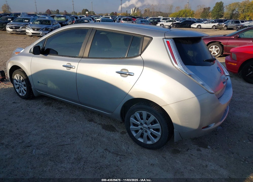 2015 NISSAN LEAF S/SV/SL VIN: 1N4AZ0CP8FC312633