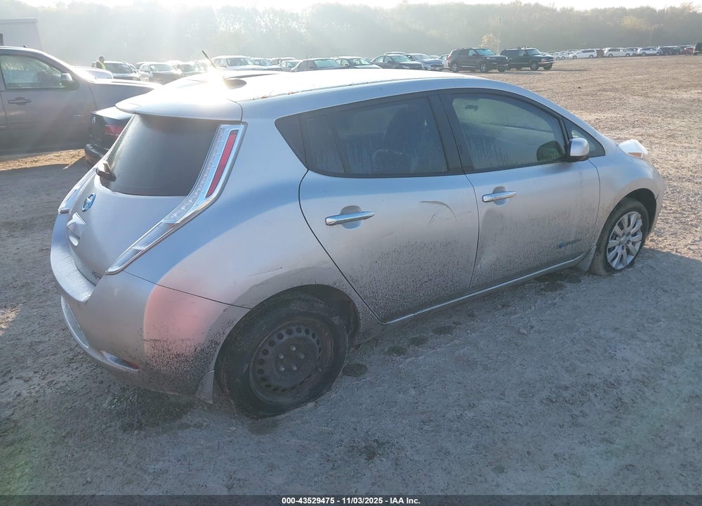 2015 NISSAN LEAF S/SV/SL VIN: 1N4AZ0CP8FC312633