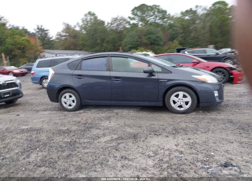 2011 TOYOTA PRIUS THREE VIN: JTDKN3DU9B0299693