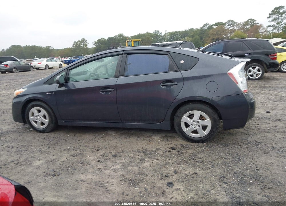 2011 TOYOTA PRIUS THREE VIN: JTDKN3DU9B0299693