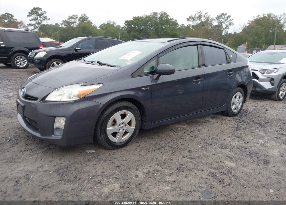 2011 TOYOTA PRIUS THREE VIN: JTDKN3DU9B0299693