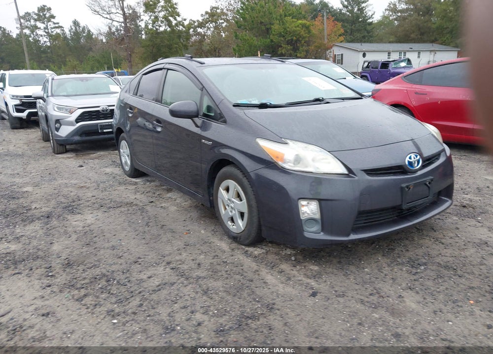 2011 TOYOTA PRIUS THREE VIN: JTDKN3DU9B0299693