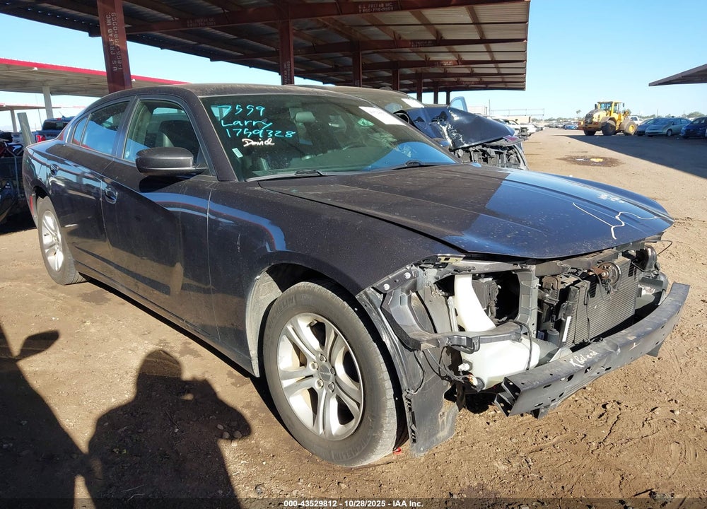 2021 DODGE CHARGER SXT RWD VIN: 2C3CDXBG7MH638465