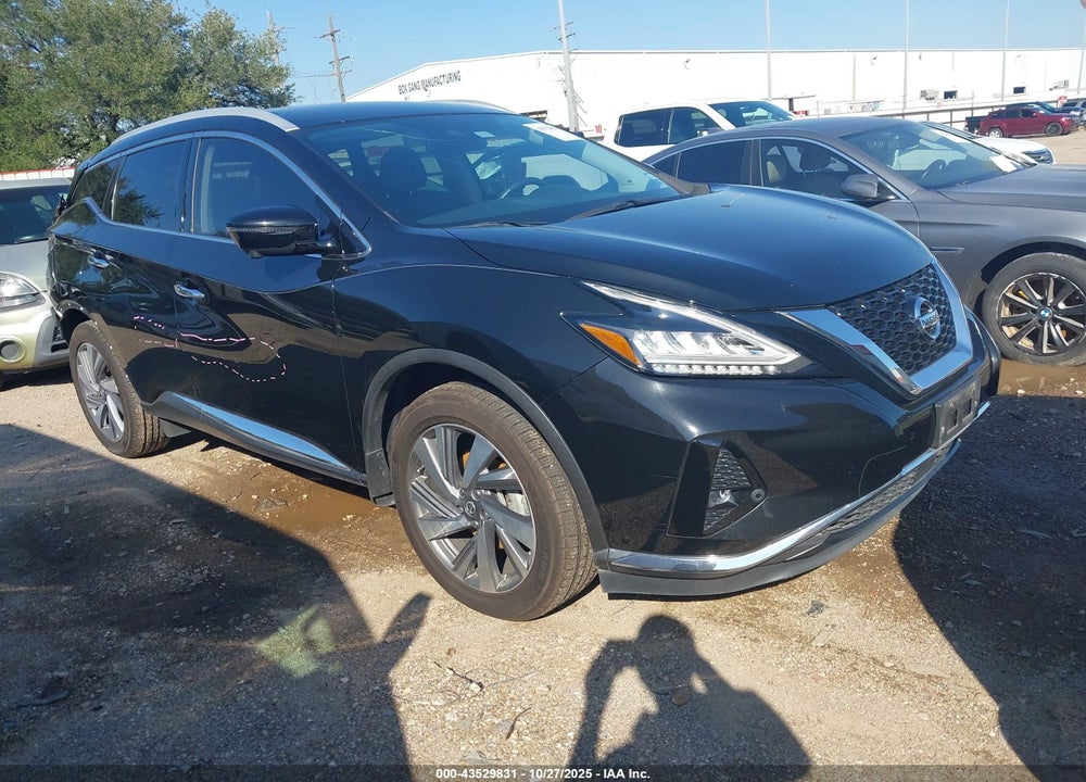 2021 NISSAN MURANO SL FWD VIN: 5N1AZ2CJ7MC107444