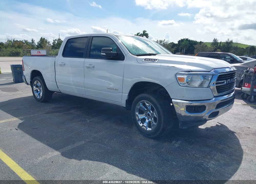 2021 RAM 1500 BIG HORN  4X2 6'4 BOX VIN: 1C6RREMT4MN691404