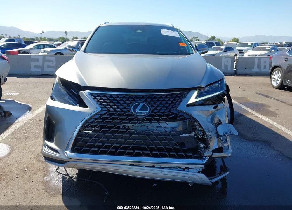 2022 LEXUS RX 350 VIN: 2T2HZMAA3NC259078