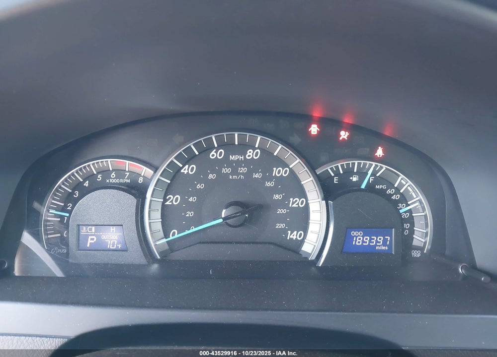 2013 TOYOTA CAMRY VIN: 4T1BF1FK3DU280481