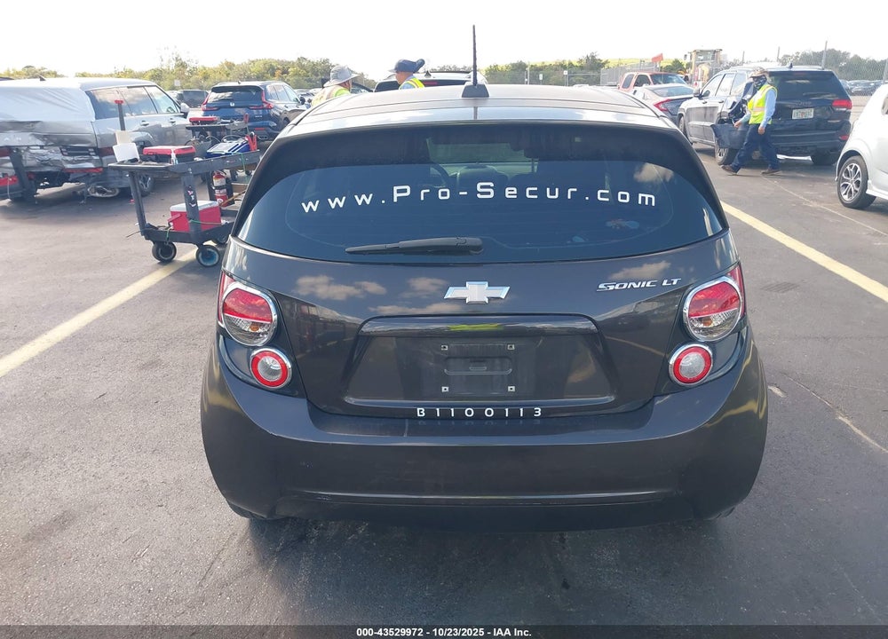 2016 CHEVROLET SONIC LT AUTO VIN: 1G1JC6SHXG4121051