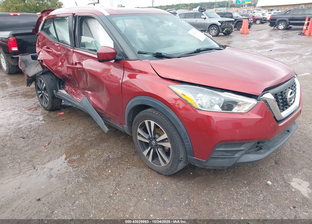 2019 NISSAN KICKS SV VIN: 3N1CP5CU5KL551800