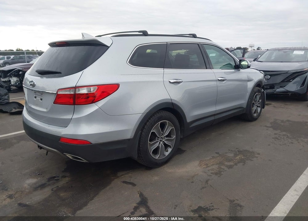 2015 HYUNDAI SANTA FE GLS VIN: KM8SM4HF2FU126791