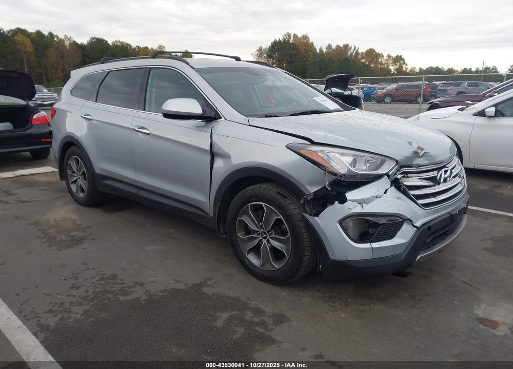 2015 HYUNDAI SANTA FE GLS VIN: KM8SM4HF2FU126791
