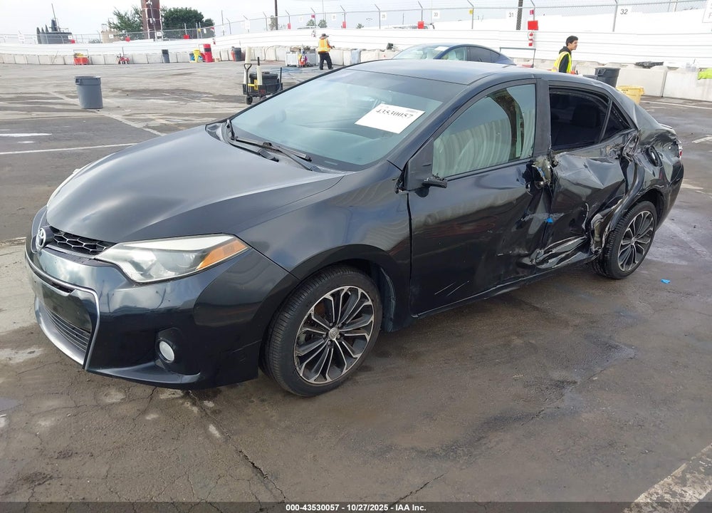 2016 TOYOTA COROLLA VIN: 5YFBURHE0GP443556