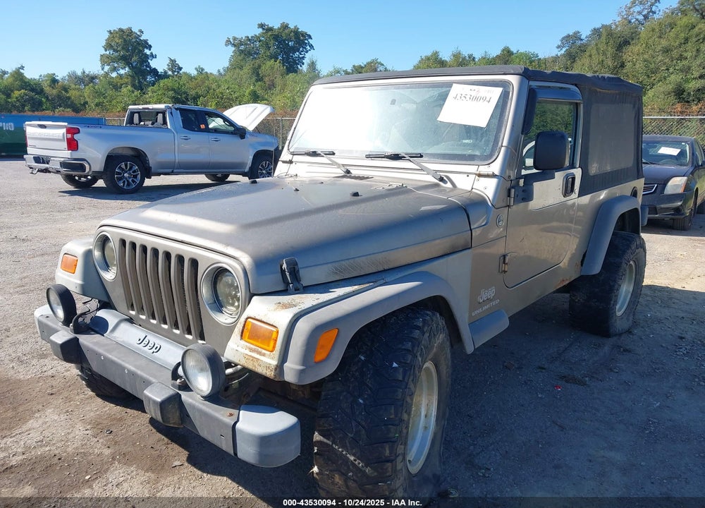 2006 JEEP WRANGLER UNLIMITED VIN: 1J4FA44S36P713494