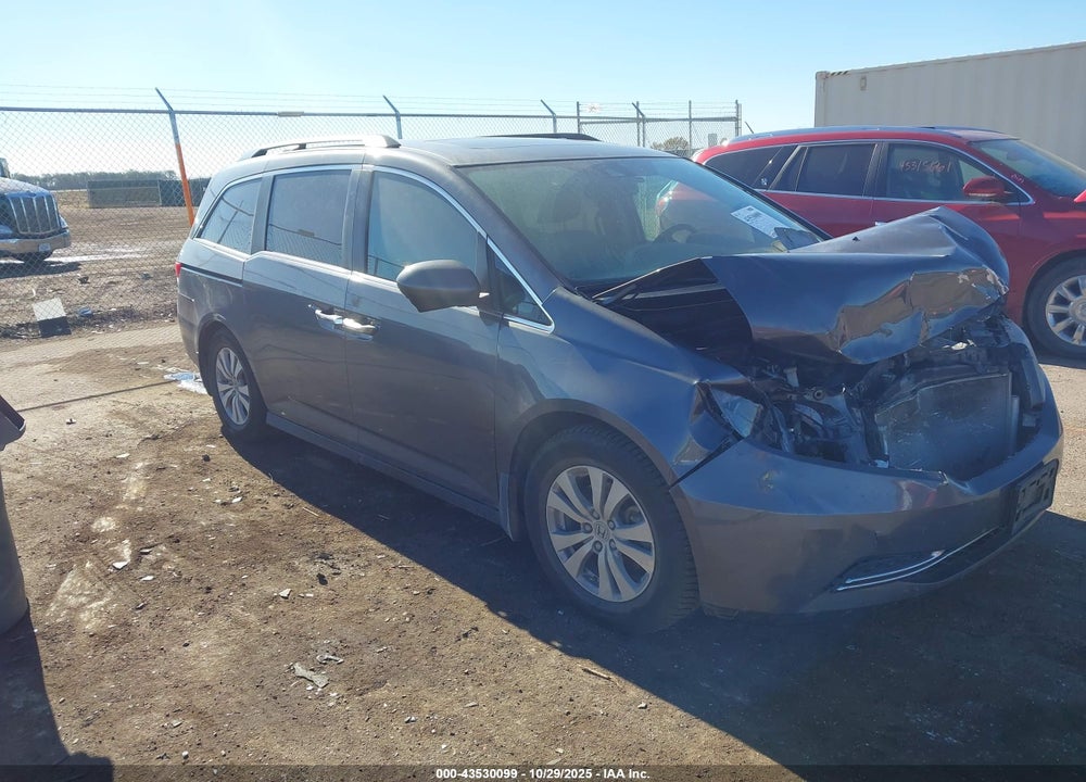 2016 HONDA ODYSSEY EX-L VIN: 5FNRL5H67GB144791