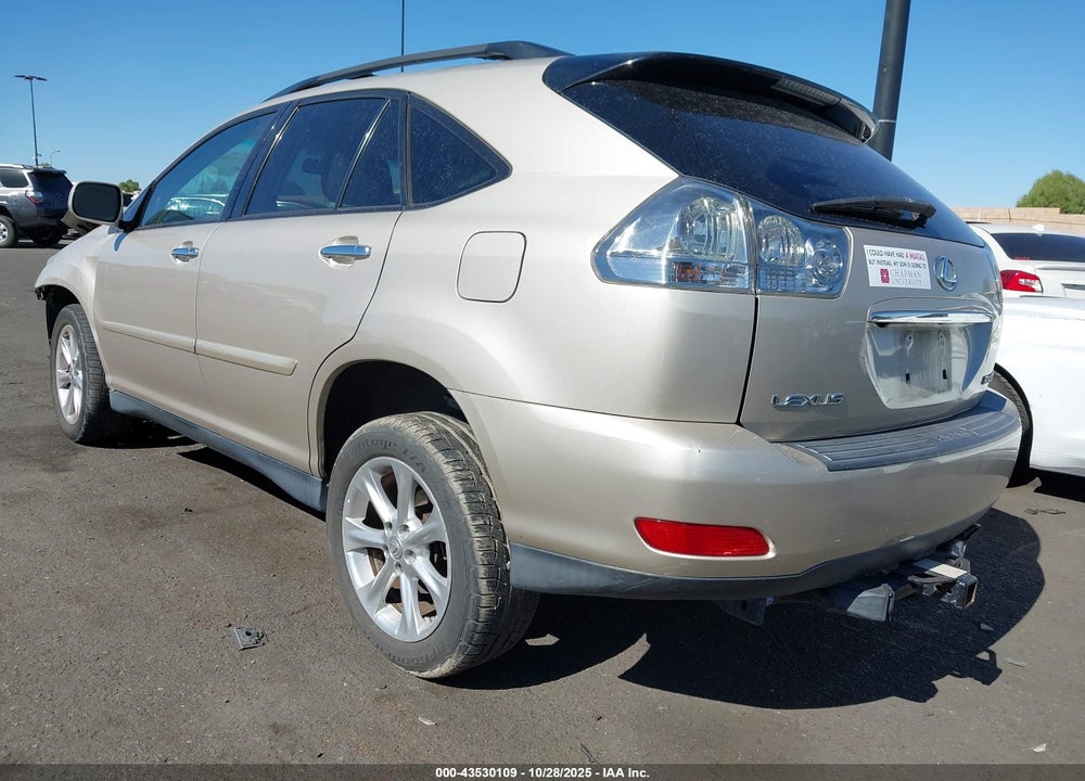 2008 LEXUS RX 350 VIN: 2T2HK31U08C081661