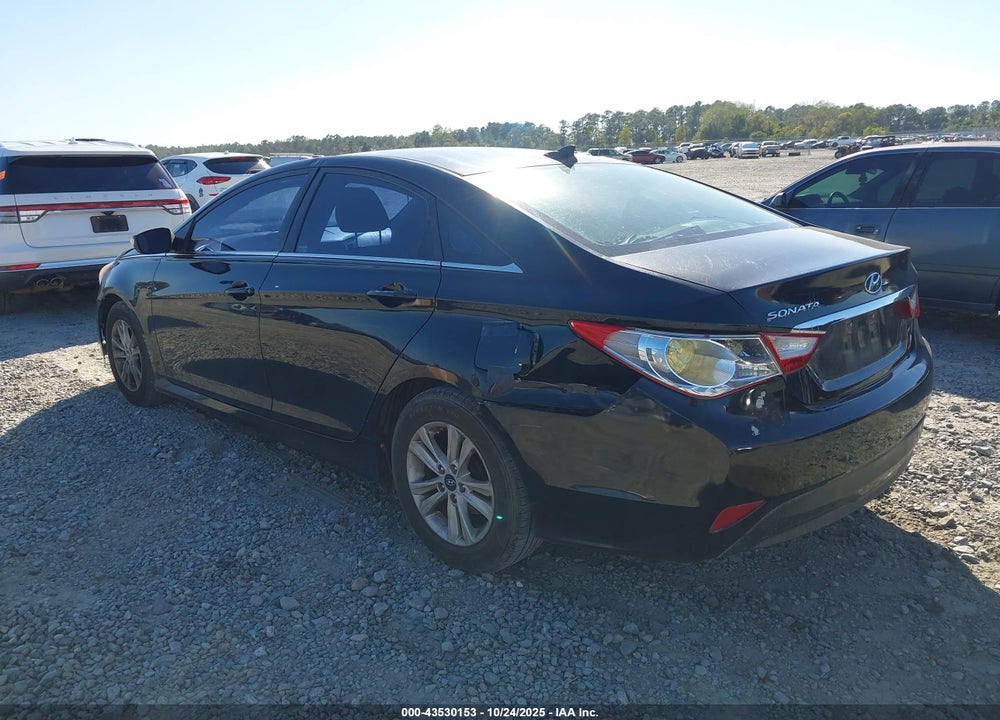 2014 HYUNDAI SONATA GLS VIN: 5NPEB4AC9EH947483