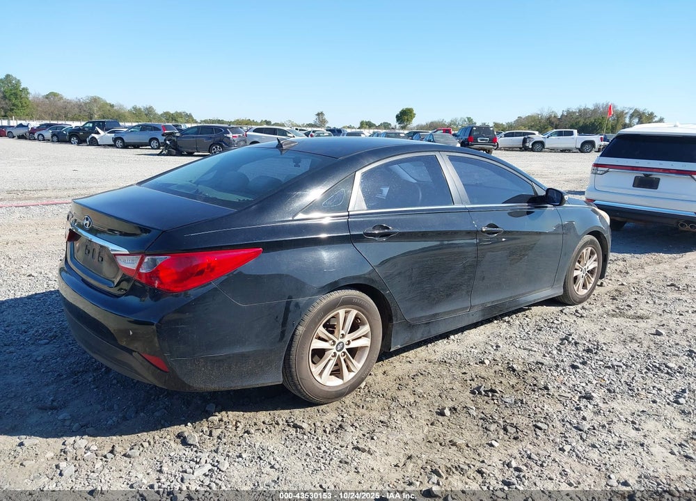 2014 HYUNDAI SONATA GLS VIN: 5NPEB4AC9EH947483