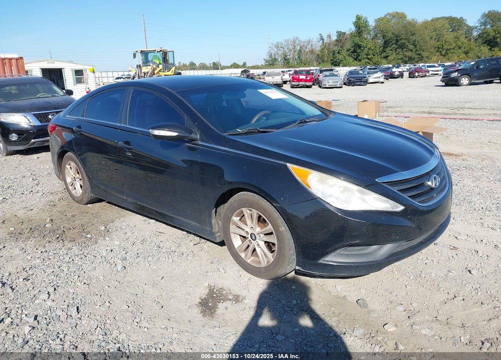 2014 HYUNDAI SONATA GLS VIN: 5NPEB4AC9EH947483