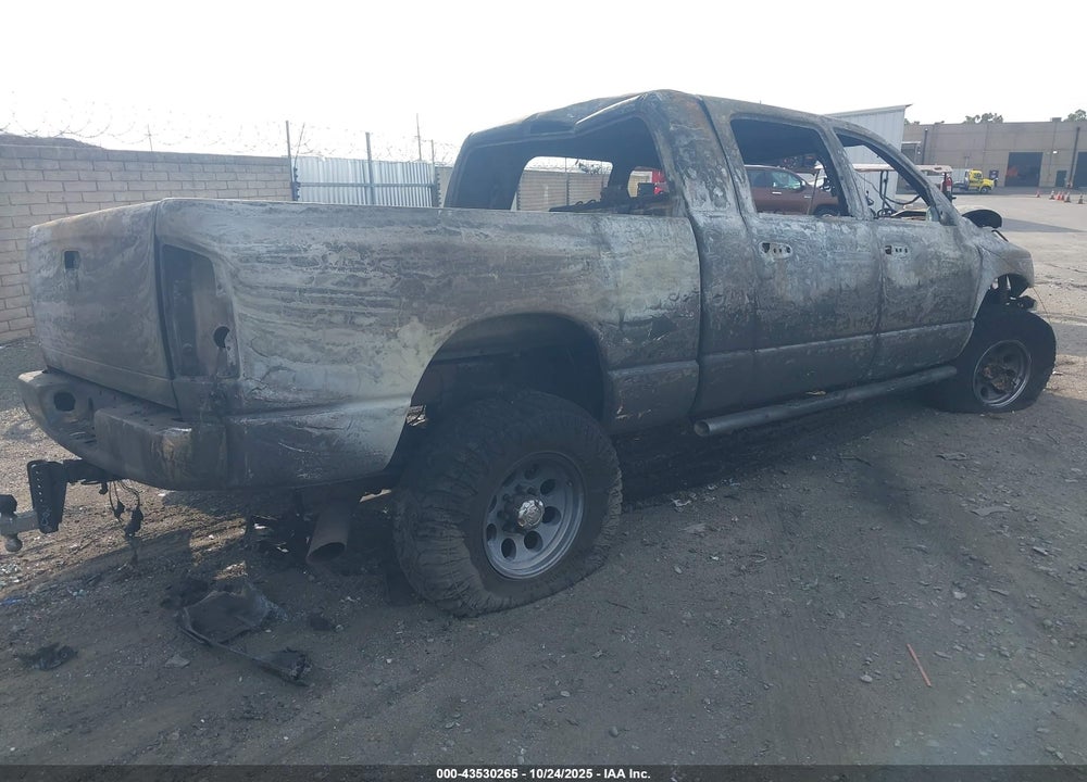 2006 DODGE RAM 2500 SLT VIN: 3D7KS29C96G155264