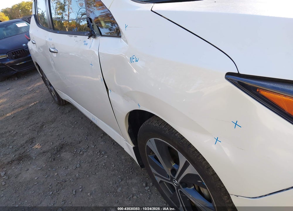2022 NISSAN LEAF SV PLUS 62 KWH VIN: 1N4BZ1CV2NC551280