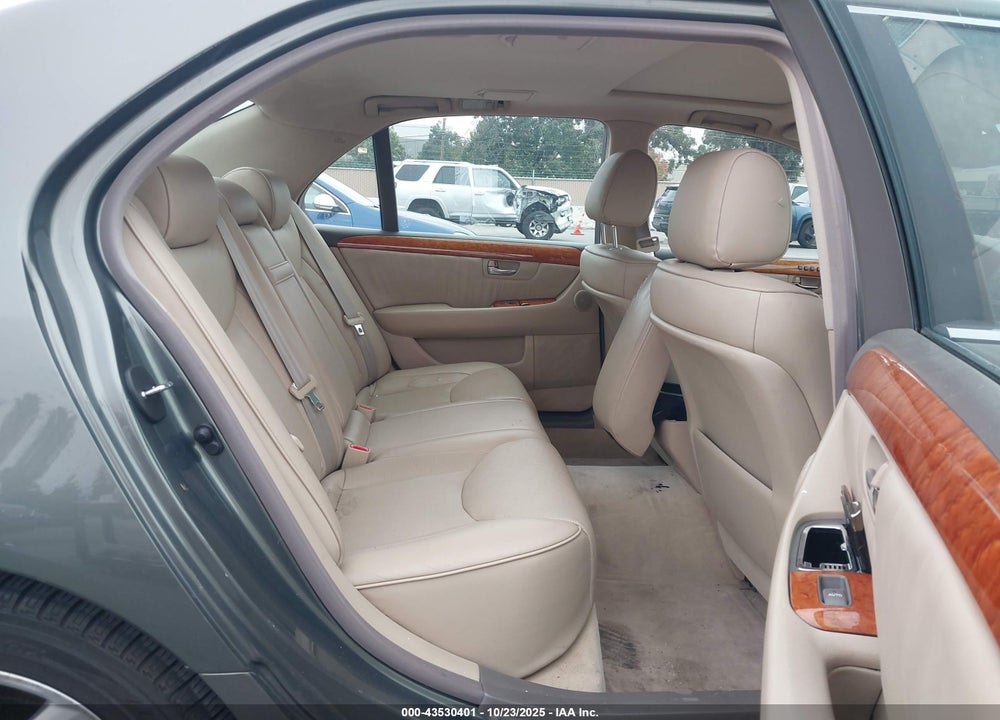 2005 LEXUS LS 430 VIN: JTHBN36F450180399