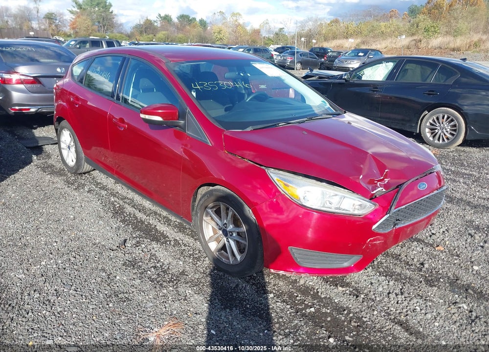 2015 FORD FOCUS SE VIN: 1FADP3K22FL343631