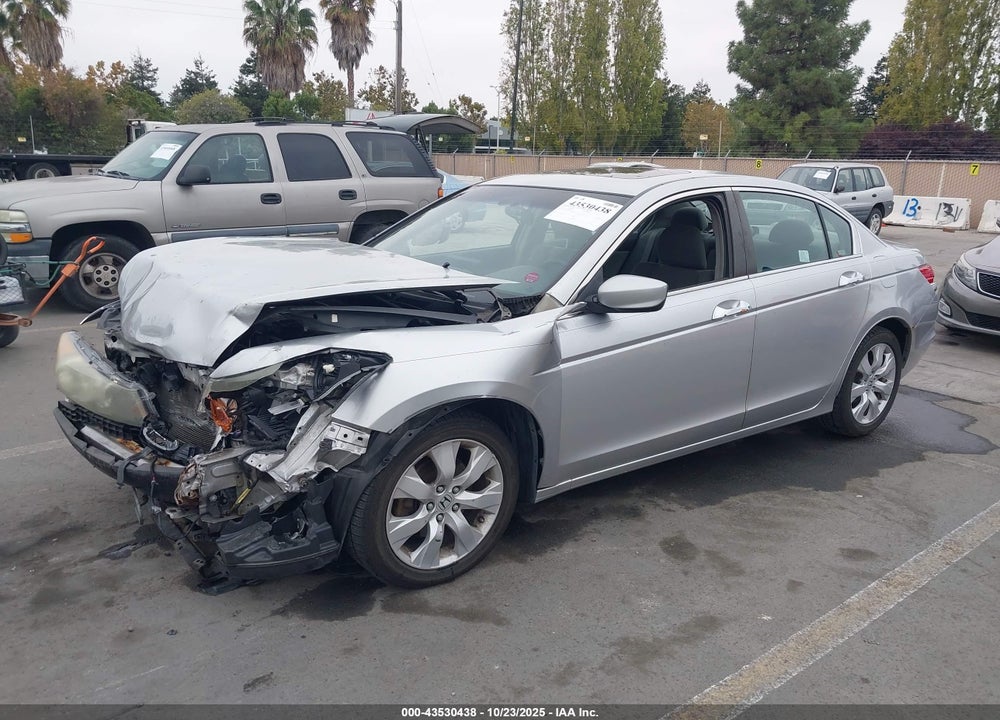 2008 HONDA ACCORD VIN: 1HGCP36748A009712