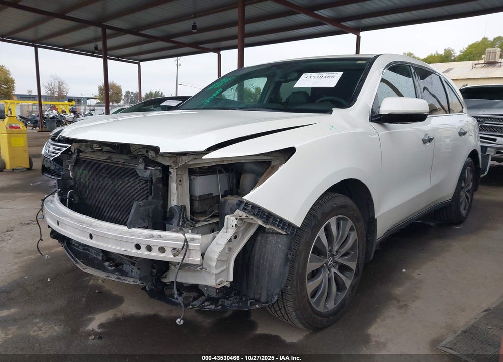 2015 ACURA MDX VIN: 5FRYD3H48FB006959