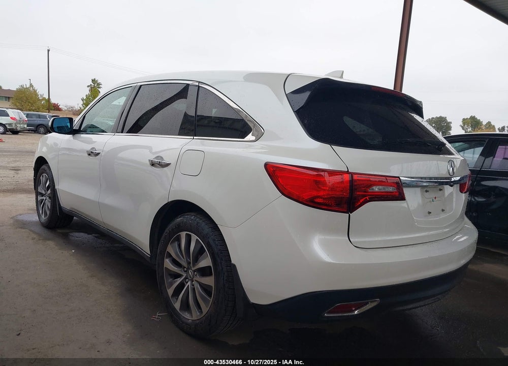 2015 ACURA MDX VIN: 5FRYD3H48FB006959