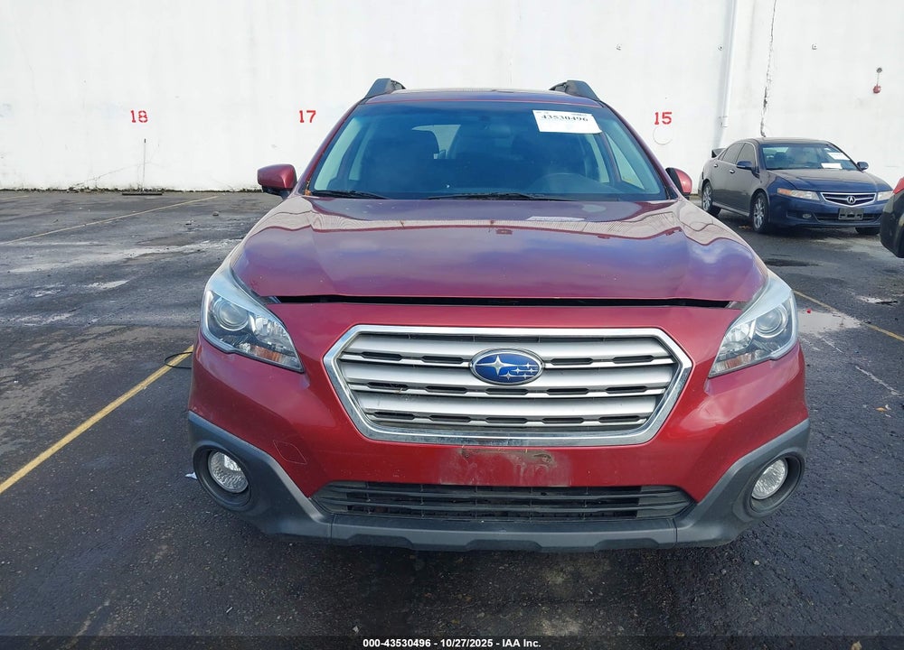 2017 SUBARU OUTBACK 2.5I PREMIUM VIN: 4S4BSACC6H3387853