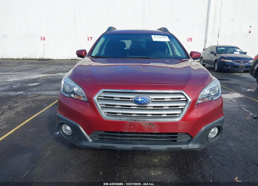 2017 SUBARU OUTBACK 2.5I PREMIUM VIN: 4S4BSACC6H3387853
