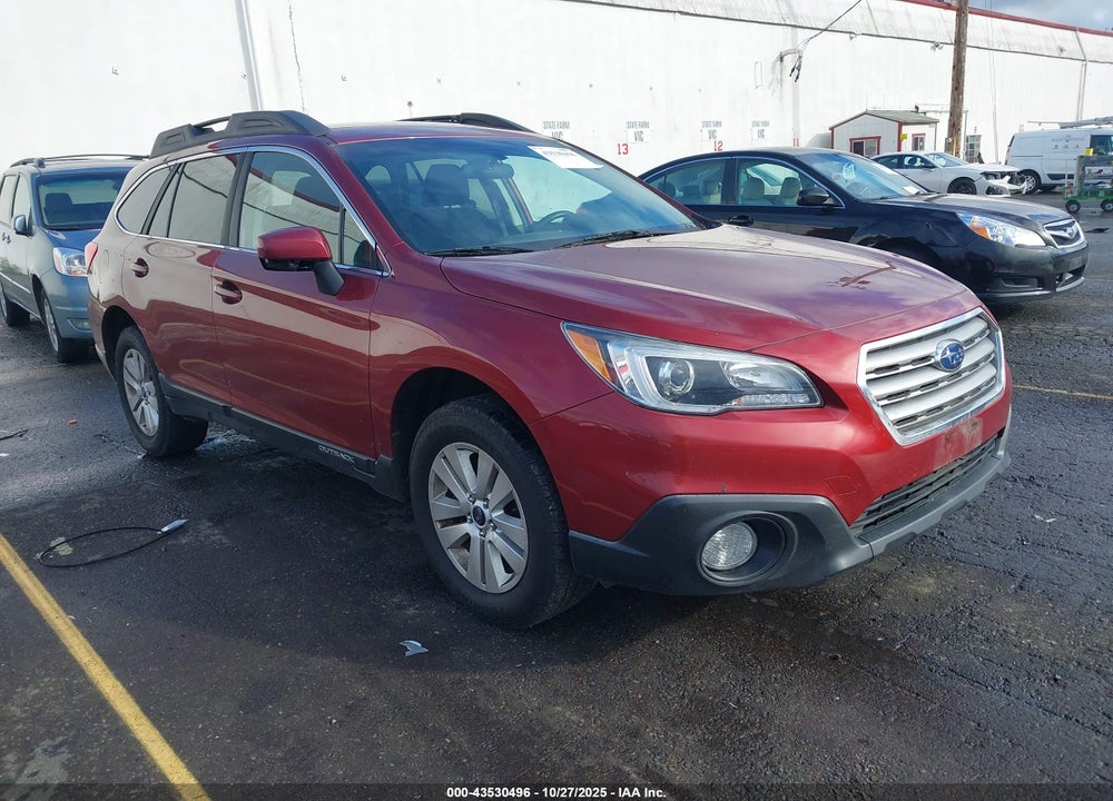2017 SUBARU OUTBACK 2.5I PREMIUM VIN: 4S4BSACC6H3387853