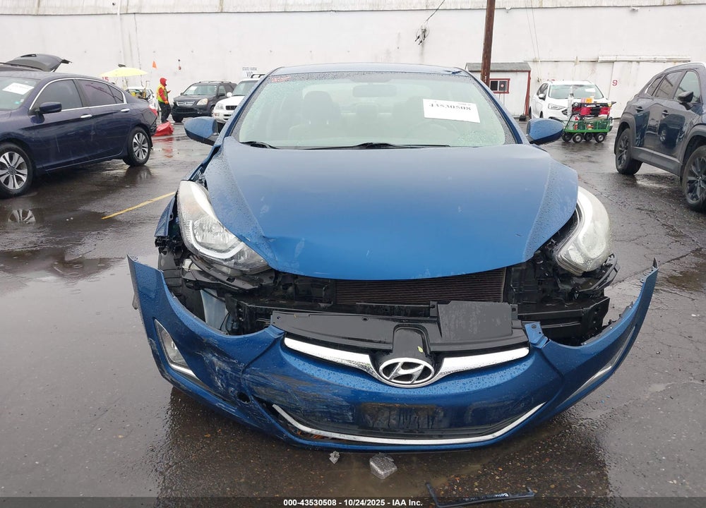 2014 HYUNDAI ELANTRA SE VIN: KMHDH4AEXEU033899