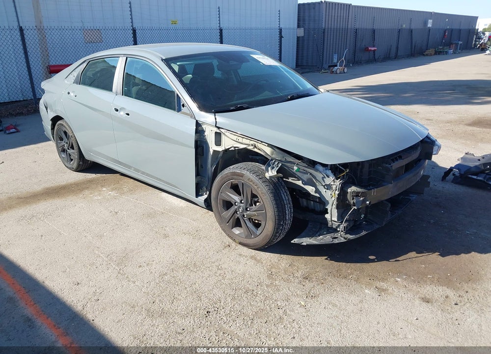 2021 HYUNDAI ELANTRA SEL VIN: KMHLM4AG7MU177448