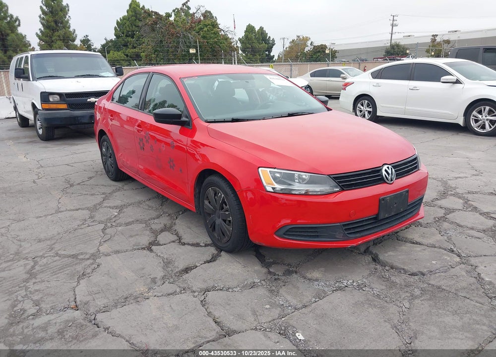 2012 VOLKSWAGEN JETTA 2.0L S VIN: 3VW2K7AJ2CM382498
