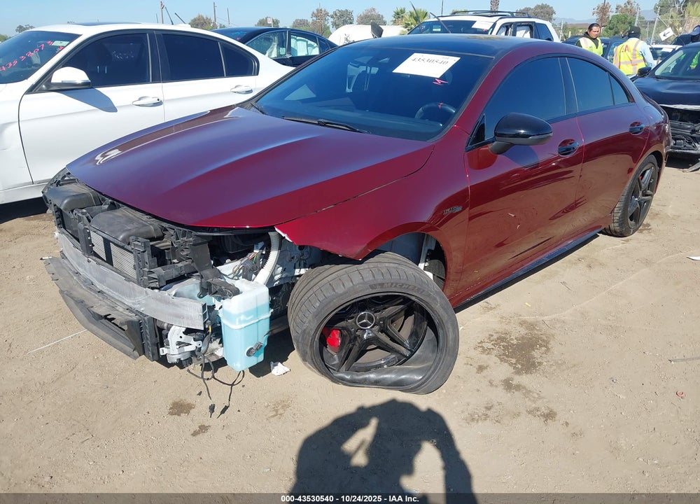 2022 MERCEDES-BENZ AMG CLA 35 4MATIC VIN: W1K5J5BB3NN303028