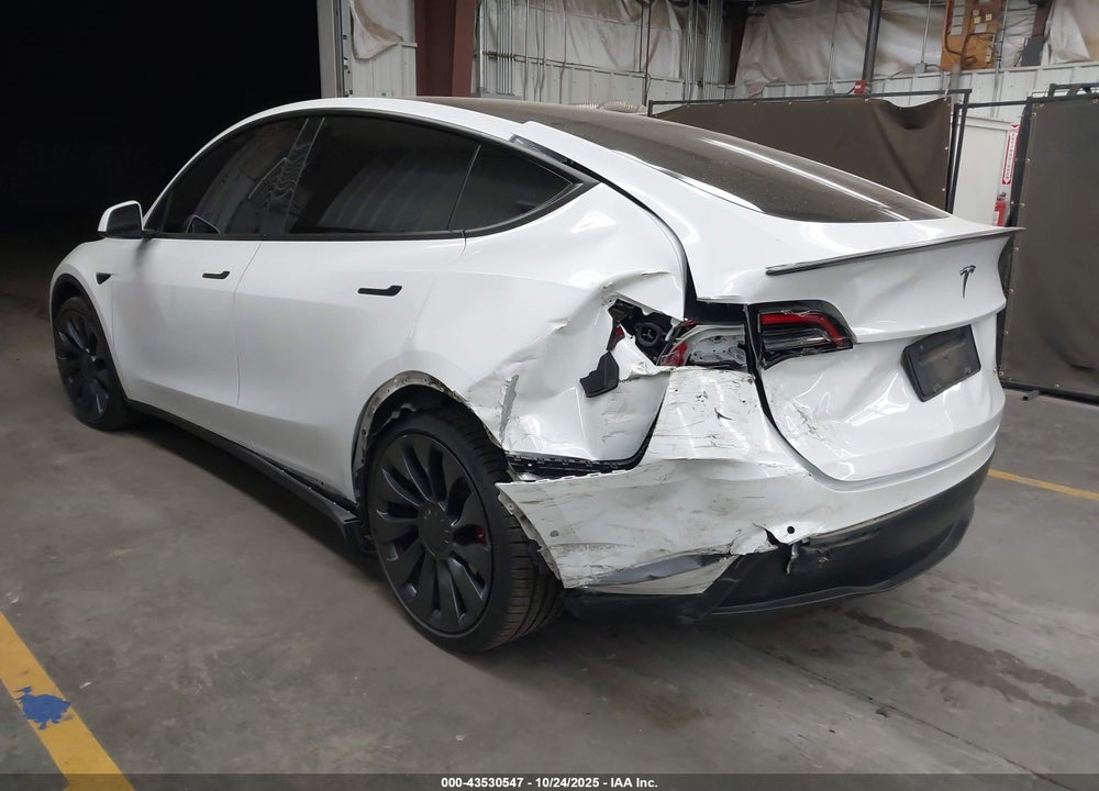2022 TESLA MODEL Y PERFORMANCE DUAL MOTOR ALL-WHEEL DRIVE VIN: 7SAYGDEF8NF543398