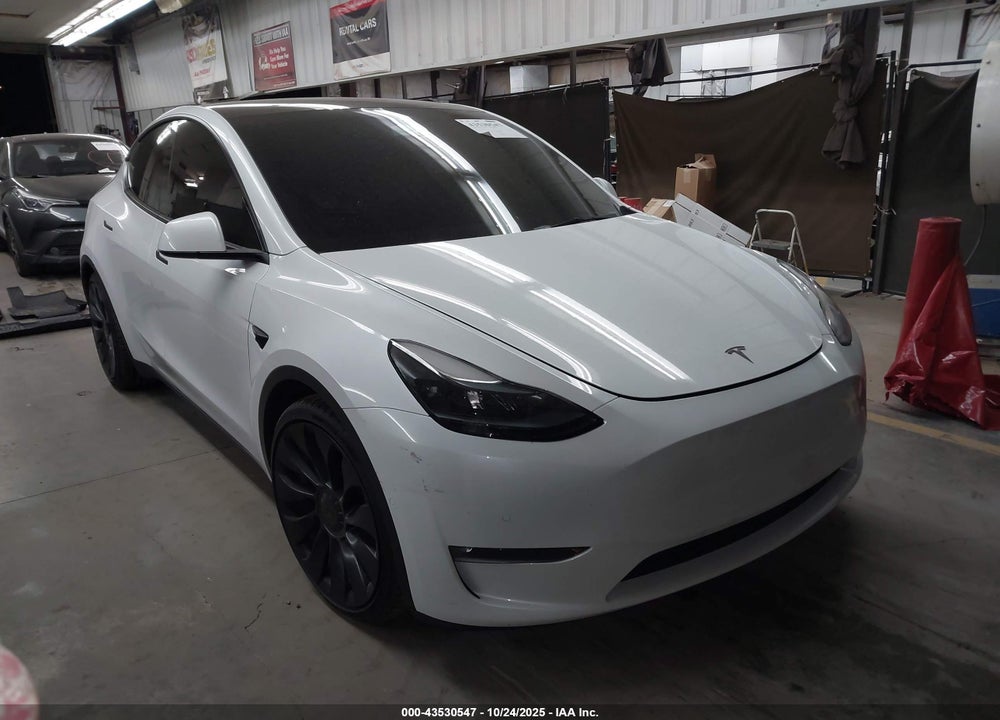 2022 TESLA MODEL Y PERFORMANCE DUAL MOTOR ALL-WHEEL DRIVE VIN: 7SAYGDEF8NF543398