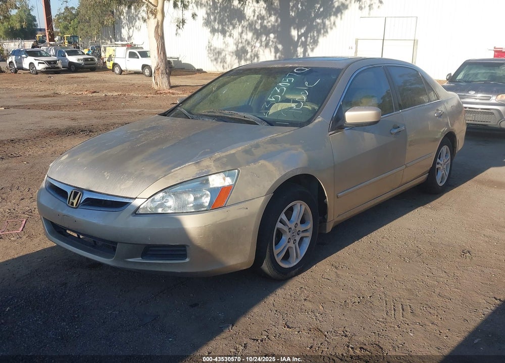 2007 HONDA ACCORD 2.4 EX VIN: 1HGCM56777A174446