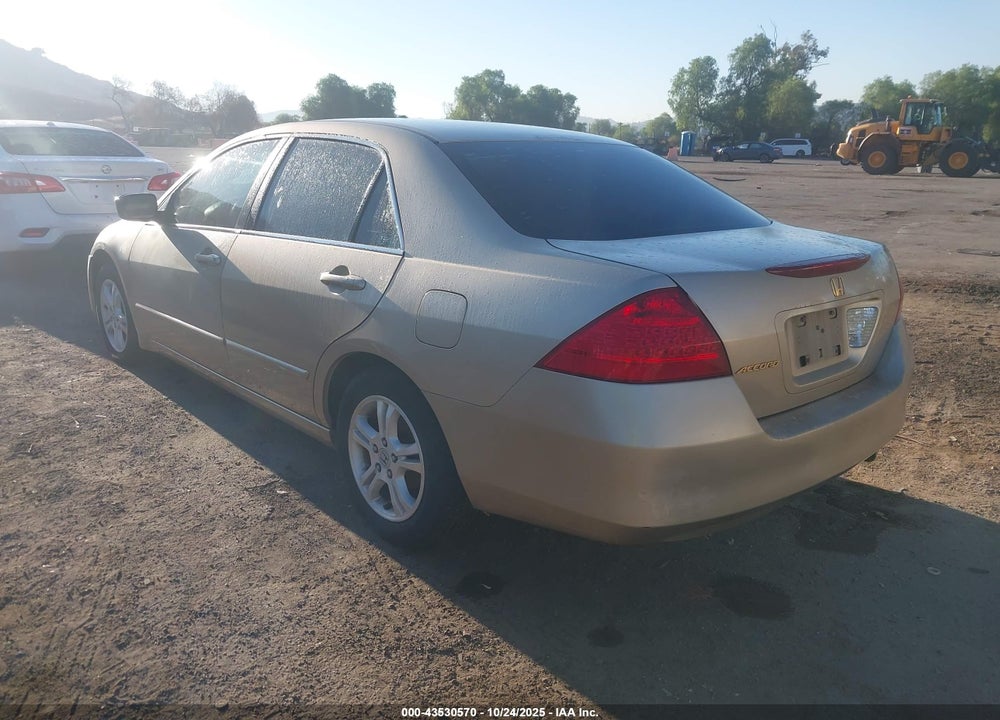 2007 HONDA ACCORD 2.4 EX VIN: 1HGCM56777A174446