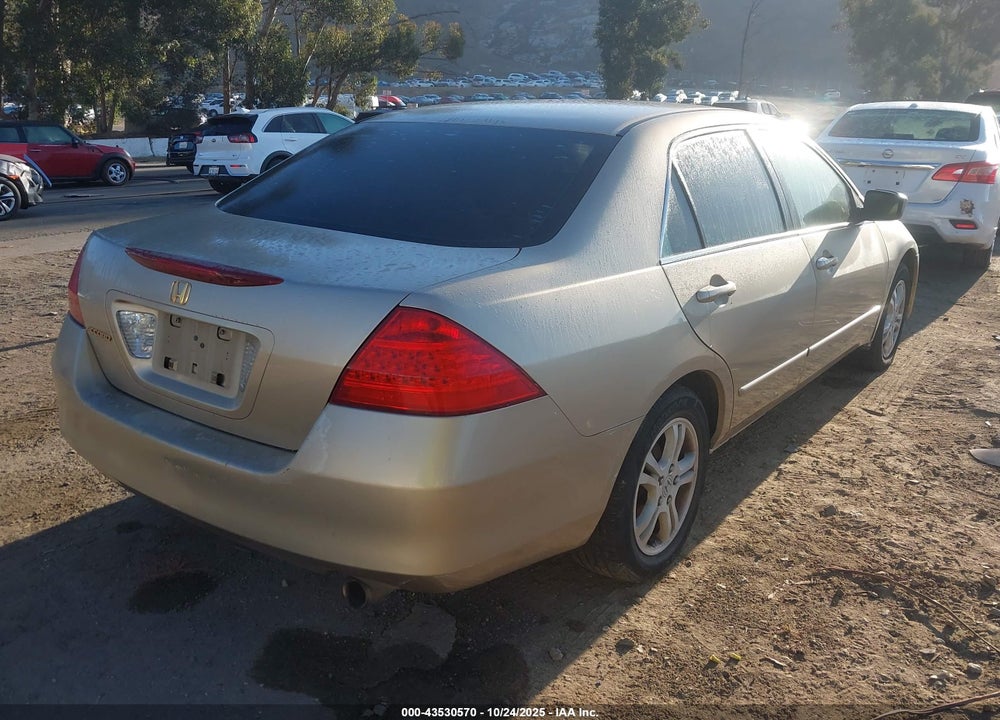 2007 HONDA ACCORD 2.4 EX VIN: 1HGCM56777A174446