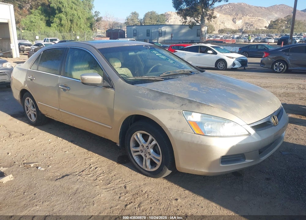 2007 HONDA ACCORD 2.4 EX VIN: 1HGCM56777A174446