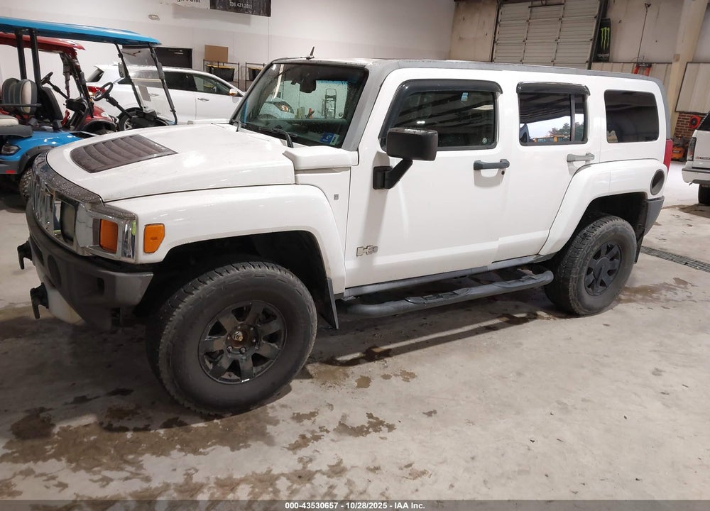 2008 HUMMER H3 SUV VIN: 5GTEN13E388144071