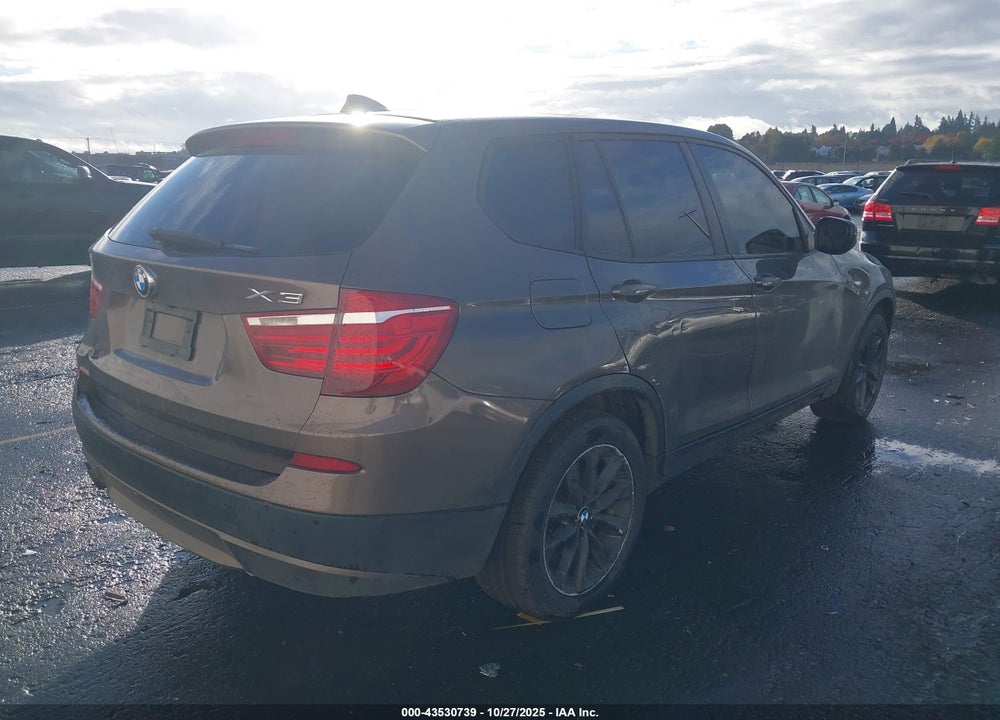 2014 BMW X3 VIN: 5UXWX9C52E0D31687
