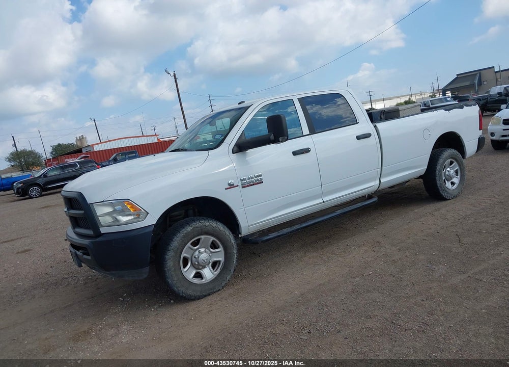 2018 RAM 2500 TRADESMAN 4X4 8' BOX VIN: 3C6UR5HL2JG288174