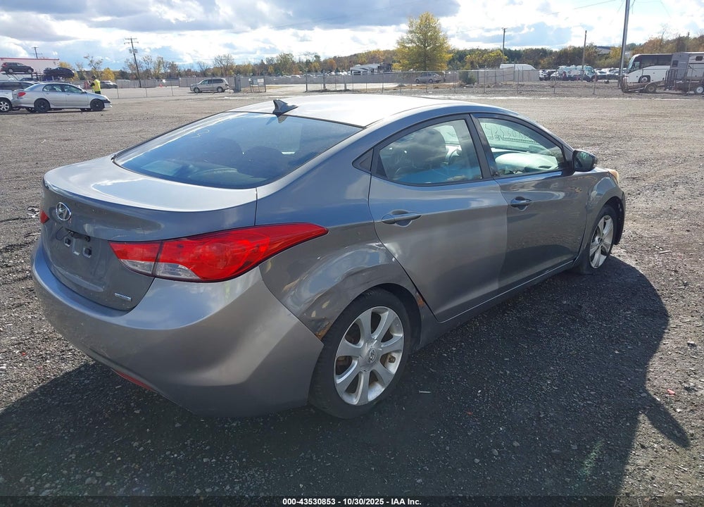 2011 HYUNDAI ELANTRA LIMITED VIN: 5NPDH4AE0BH075931