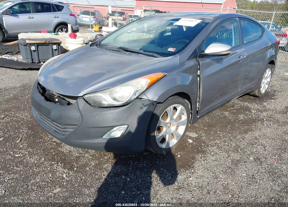 2011 HYUNDAI ELANTRA LIMITED VIN: 5NPDH4AE0BH075931