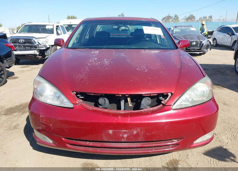 2002 TOYOTA CAMRY SE V6 VIN: JTDBF30K120019637