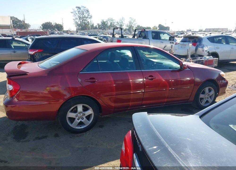 2002 TOYOTA CAMRY SE V6 VIN: JTDBF30K120019637